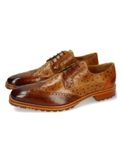 MELVIN & HAMILTON Leren Veterschoenen "Jeff 14" Lichtbruin -Gstar Kleding Winkel melvin and hamilton leren veterschoenen jeff 14 lichtbruin 5