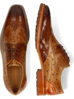 MELVIN & HAMILTON Leren Veterschoenen "Jeff 14" Lichtbruin -Gstar Kleding Winkel melvin and hamilton leren veterschoenen jeff 14 lichtbruin 6