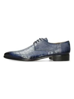 MELVIN & HAMILTON Leren Veterschoenen "Lewis 13" Blauw -Gstar Kleding Winkel melvin and hamilton leren veterschoenen lewis 13 blauw 1