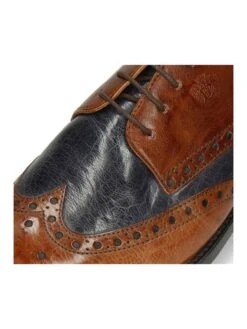 MELVIN & HAMILTON Leren Veterschoenen "Martin 15" Bruin/donkerblauw -Gstar Kleding Winkel melvin and hamilton leren veterschoenen martin 15 bruin donkerblauw 3