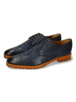 MELVIN & HAMILTON Leren Veterschoenen "Martin 15" Donkerblauw -Gstar Kleding Winkel melvin and hamilton leren veterschoenen martin 15 donkerblauw 5
