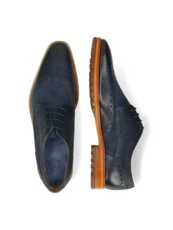 MELVIN & HAMILTON Leren Veterschoenen "Martin 15" Donkerblauw -Gstar Kleding Winkel melvin and hamilton leren veterschoenen martin 15 donkerblauw 6