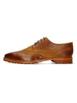 MELVIN & HAMILTON Leren Veterschoenen "Martin 15" Lichtbruin -Gstar Kleding Winkel melvin and hamilton leren veterschoenen martin 15 lichtbruin 1