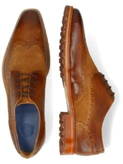 MELVIN & HAMILTON Leren Veterschoenen "Martin 15" Lichtbruin -Gstar Kleding Winkel melvin and hamilton leren veterschoenen martin 15 lichtbruin 6