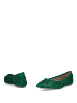 Menbur Ballerina's Groen -Gstar Kleding Winkel menbur ballerinas groen 1