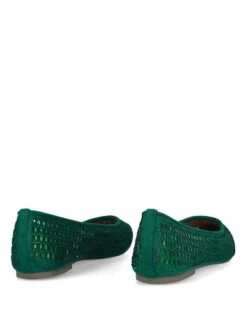 Menbur Ballerina's Groen -Gstar Kleding Winkel menbur ballerinas groen 2