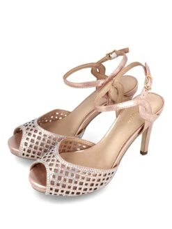 Menbur Peeptoes Lichtroze -Gstar Kleding Winkel menbur peeptoes lichtroze 1