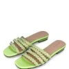 Menbur Slippers Limoengroen -Gstar Kleding Winkel menbur slippers limoengroen