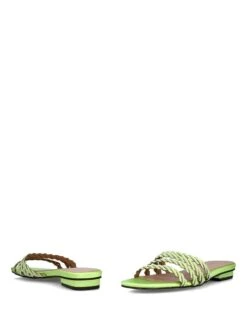 Menbur Slippers Limoengroen -Gstar Kleding Winkel menbur slippers limoengroen 2