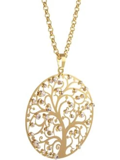 Vergulde Ketting Met Hanger - (L)60 Cm -Gstar Kleding Winkel menthe a lo vergulde ketting met hanger l 60 cm 1