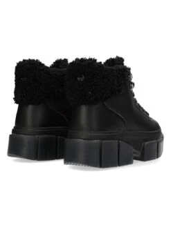 MEXX Leren Boots "Keyla" Zwart -Gstar Kleding Winkel mexx leren boots keyla zwart 2
