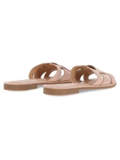 MEXX Leren Slippers "Jacey" Lichtroze -Gstar Kleding Winkel mexx leren slippers jacey lichtroze 3