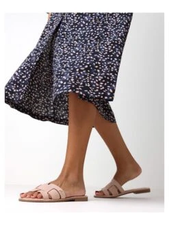 MEXX Leren Slippers "Jacey" Lichtroze -Gstar Kleding Winkel mexx leren slippers jacey lichtroze 6