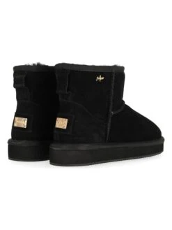 MEXX Leren Winterboots "Bobby Jane" Zwart -Gstar Kleding Winkel mexx leren winterboots bobby jane zwart 2