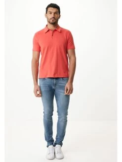 MEXX Poloshirt "Kevin" Koraalrood -Gstar Kleding Winkel mexx poloshirt kevin koraalrood 3