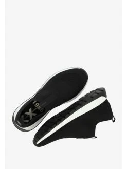 MEXX Sneakers "Lenox" Zwart -Gstar Kleding Winkel mexx sneakers lenox zwart 4