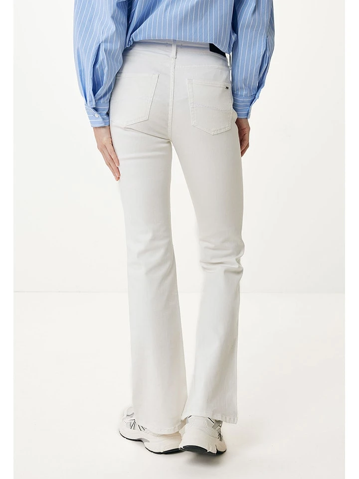 MEXX Spijkerbroek "Evy" - Flared Leg - Wit 4 MEXX Spijkerbroek "Evy" - Flared Leg - Wit - Afbeelding 2