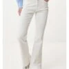 MEXX Spijkerbroek "Evy" - Flared Leg - Wit -Gstar Kleding Winkel mexx spijkerbroek evy flared leg wit