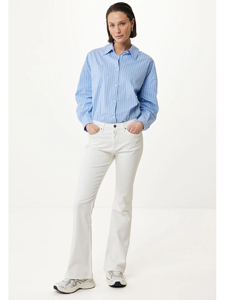 MEXX Spijkerbroek "Evy" - Flared Leg - Wit 5 MEXX Spijkerbroek "Evy" - Flared Leg - Wit - Afbeelding 3