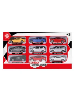 9-delige Set: Auto's "Turbo Challenge" - Vanaf 3 Jaar -Gstar Kleding Winkel mgm 9 delige set autos turbo challenge vanaf 3 jaar 2