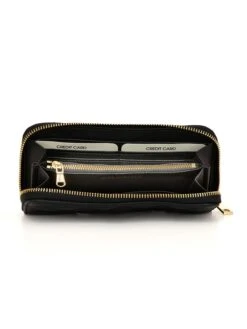 Leren Portemonnee "Frosinone" Zwart - (B)20 X (H)10 X (D)3 Cm -Gstar Kleding Winkel mia tomazzi leren portemonnee frosinone zwart b 20 x h 10 x d 3 cm 2