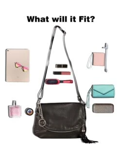 Leren Schoudertas "Bausan" Zwart - (B)27 X (H)20 X (D)5 Cm -Gstar Kleding Winkel mia tomazzi leren schoudertas bausan zwart b 27 x h 20 x d 5 cm 6