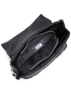 Leren Schoudertas "Garancetta" Zwart - (B)26 X (H)18 X (D)10 Cm -Gstar Kleding Winkel mia tomazzi leren schoudertas garancetta zwart b 26 x h 18 x d 10 cm 3