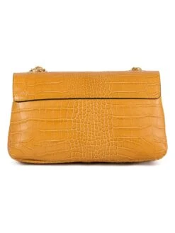 Leren Schoudertas "Marciano" Mosterdgeel - (B)25 X (H)16 X (D)8 Cm -Gstar Kleding Winkel mia tomazzi leren schoudertas marciano mosterdgeel b 25 x h 16 x d 8 cm 3