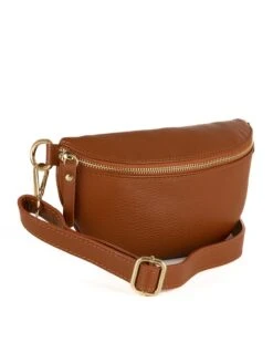 Leren Schoudertas "Perugino" Lichtbruin - (B)23 X (H)13 X (D)2 Cm -Gstar Kleding Winkel mia tomazzi leren schoudertas perugino lichtbruin b 23 x h 13 x d 2 cm 1