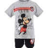 2-delige Outfit "Mickey" Zwart/grijs -Gstar Kleding Winkel mickey 2 delige outfit mickey zwart grijs