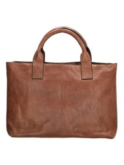 Leren Handtas Lichtbruin - (B)35 X (H)24,5 X (D)13 Cm -Gstar Kleding Winkel micmacbags leren handtas lichtbruin b 35 x h 24 5 x d 13 cm 1