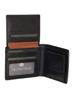 Leren Portemonnee Zwart - (B)12 X (H)2,5 X (D)9,5 Cm -Gstar Kleding Winkel micmacbags leren portemonnee zwart b 12 x h 2 5 x d 9 5 cm 7