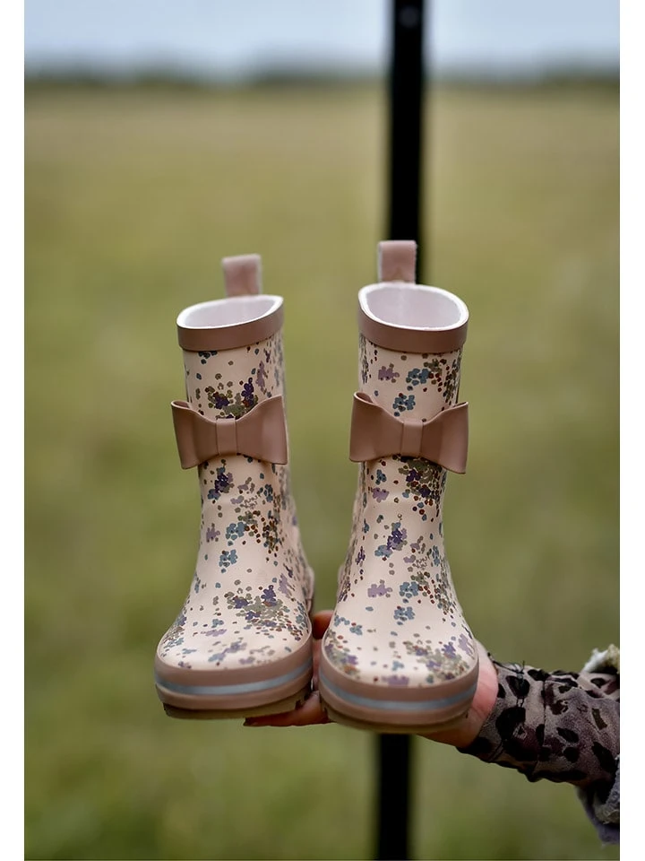 Mikk-Line Rubberlaarzen "3D Bow" Lichtroze 6 Mikk-Line Rubberlaarzen "3D Bow" Lichtroze - Afbeelding 4