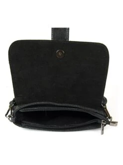 Leren Clutch "Ginestra" Zwart - (B)21 X (H)16 X (D)7 Cm -Gstar Kleding Winkel mila blu leren clutch ginestra zwart b 21 x h 16 x d 7 cm 3