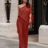 Jumpsuit Roestrood -Gstar Kleding Winkel milan kiss jumpsuit roestrood