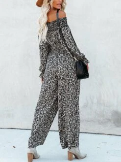 Jumpsuit Zwart/crème -Gstar Kleding Winkel milan kiss jumpsuit zwart creme 6