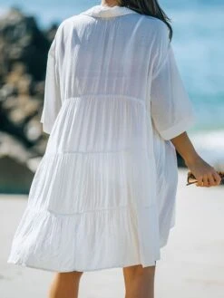 Tuniek Crème -Gstar Kleding Winkel milan kiss tuniek creme 1