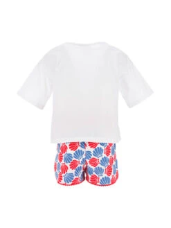 Minnie Mouse 2-delige Outfit "Minnie" Wit/blauw/rood -Gstar Kleding Winkel minnie mouse 2 delige outfit minnie wit blauw rood 1