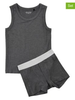 Minymo 2-delige Lingerieset Antraciet