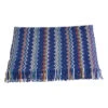Missoni Sjaal Blauw - (L)180 X (B)45 Cm -Gstar Kleding Winkel missoni sjaal blauw l 180 x b 45 cm