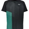 Mizuno Functioneel Shirt "Shadow" Zwart/groen -Gstar Kleding Winkel mizuno functioneel shirt shadow zwart groen