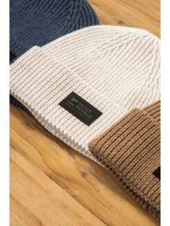 Mons Royale Wollen Beanie "Fishermans" Crème -Gstar Kleding Winkel mons royale wollen beanie fishermans creme 1