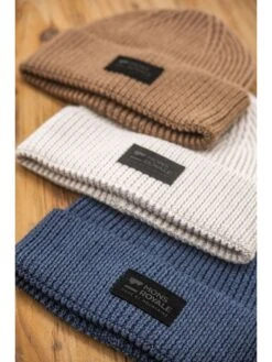 Mons Royale Wollen Beanie "Fishermans" Donkerblauw -Gstar Kleding Winkel mons royale wollen beanie fishermans donkerblauw 1