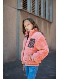 Teddyjas Zalmroze -Gstar Kleding Winkel moodstreet teddyjas zalmroze 3