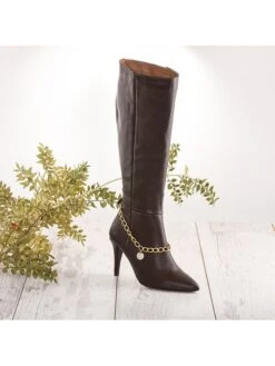 Leren Laarzen Donkerbruin -Gstar Kleding Winkel moosefield leren laarzen donkerbruin 2