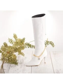 Leren Laarzen Wit -Gstar Kleding Winkel moosefield leren laarzen wit 2