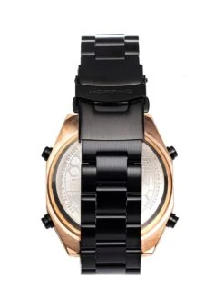 Kwartshorloge "M76 Series" Zwart/roségoudkleurig -Gstar Kleding Winkel morphic kwartshorloge m76 series zwart rosegoudkleurig 1