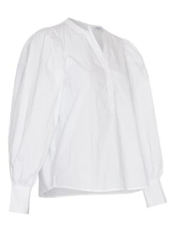 MOSS COPENHAGEN Blouse "Haddis" Wit -Gstar Kleding Winkel moss copenhagen blouse haddis wit 1