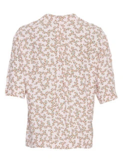 MOSS COPENHAGEN Blouse "Ovina Morocco" Crème/oranje -Gstar Kleding Winkel moss copenhagen blouse ovina morocco creme oranje 1