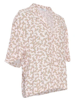 MOSS COPENHAGEN Blouse "Ovina Morocco" Crème/oranje -Gstar Kleding Winkel moss copenhagen blouse ovina morocco creme oranje 2